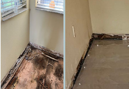 Water D  / Tile Floor